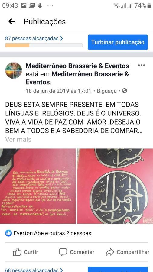 Mediterraneo Biguacu Εξωτερικό φωτογραφία